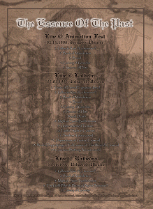 Back cover of “The Essence of the Past” DVD